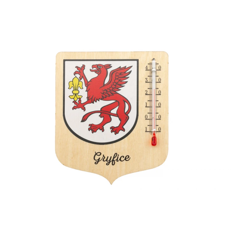 Thermometer mit Stadtwappen - Digitaler UV-Druck - TER019