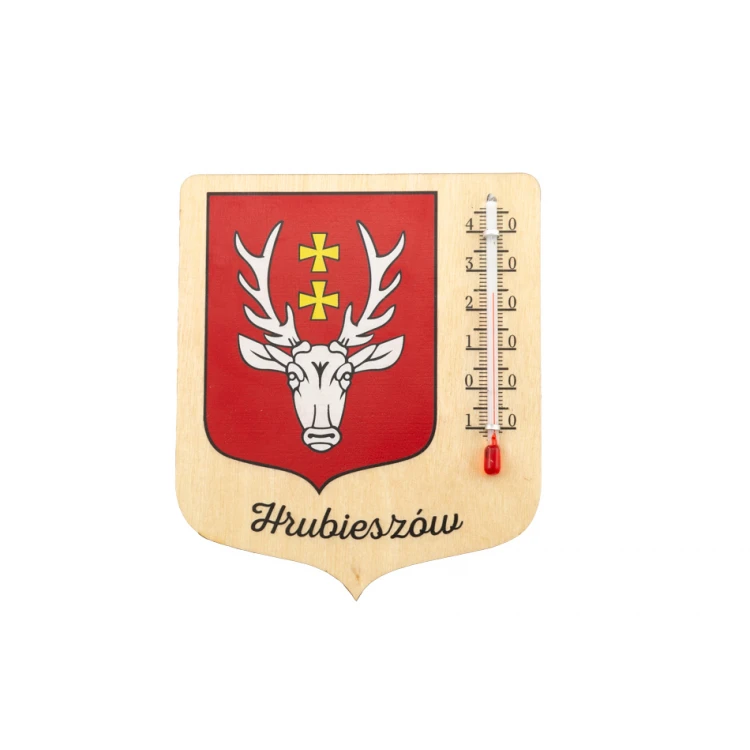 Thermometer mit Stadtwappen - Digitaler UV-Druck - TER018