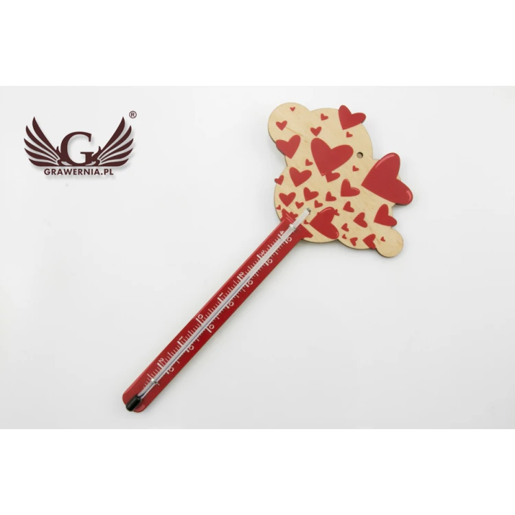 Thermometer der Verliebten - Digitaler UV-Druck - Valentinstag TER012