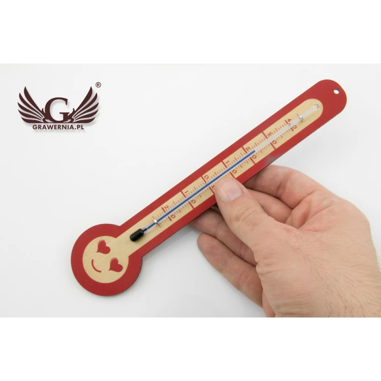 Thermometer der Verliebten - Digitaler UV-Druck - Valentinstag TER013