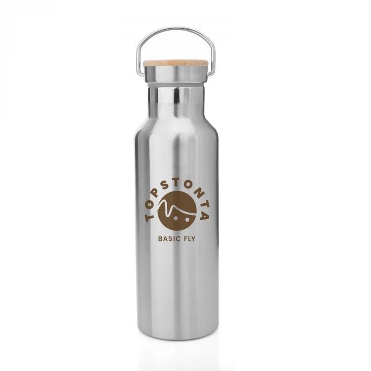 Edelstahl-Thermoskanne mit individuellem Logo - Denali - 500ml - TRM004