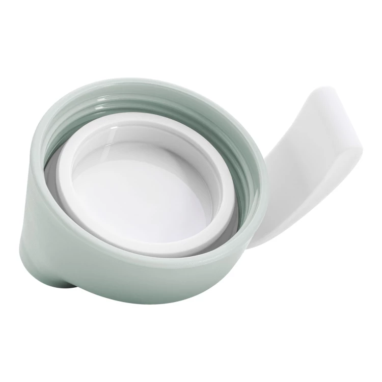 Edelstahlthermoskanne mit Gravur - türkis - 600 ml - TRM011