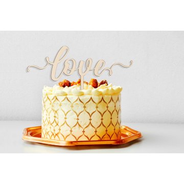 Tortenaufsatz - Love - TOP052