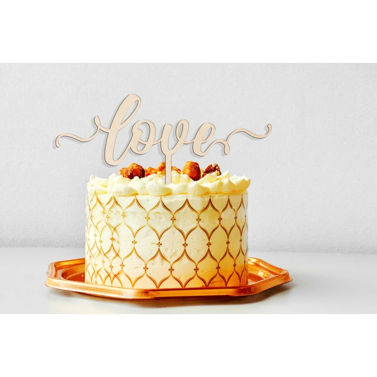 Tortenaufsatz - Love - TOP052