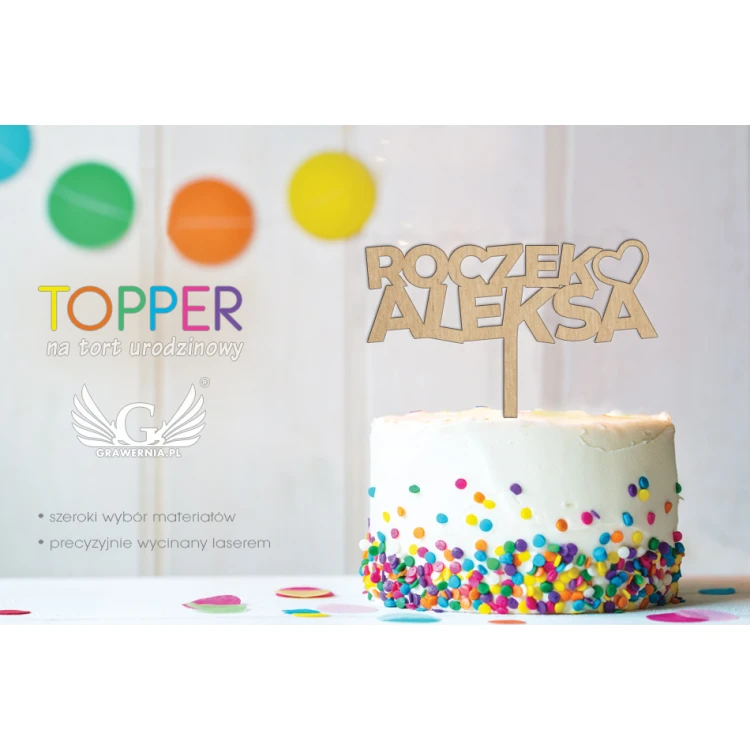 Torten Topper - Erster Geburtstag - TOP040