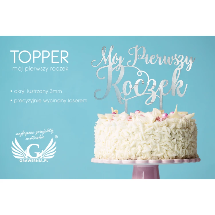 Topper für Geburtstagstorte - Mein Erster Geburtstag - TOP035