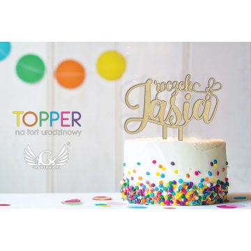 Topper für Geburtstagstorte - erster Geburtstag - TOP022