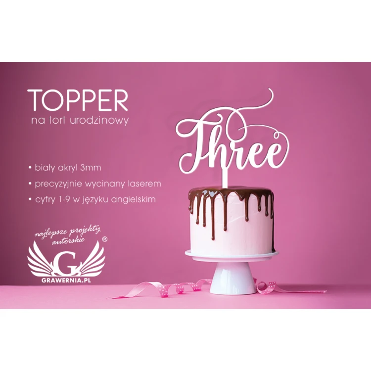 Topper für Geburtstagstorte - TOP015