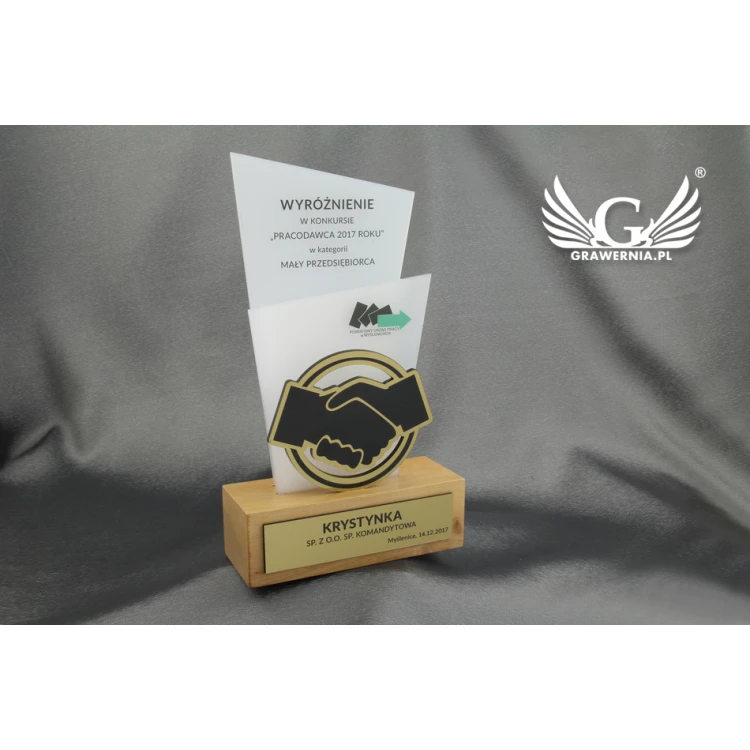 Akryl-Trophäe - EXTREME 2 - Modell DTA50 - Höhe 21,5cm