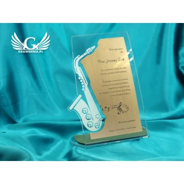 Akryl-Trophäe - Modell DTA20 - Höhe 21 cm