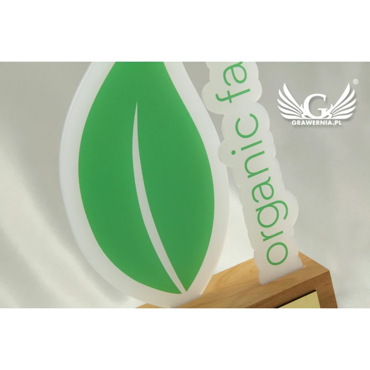 Akryl-Trophäe - NATURA - Modell DTA38 - Höhe 21,5cm - UV-Druck