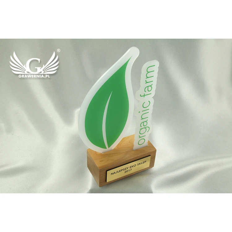 Akryl-Trophäe - NATURA - Modell DTA38 - Höhe 21,5cm - UV-Druck