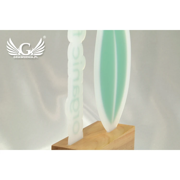 Akryl-Trophäe - NATURA - Modell DTA38 - Höhe 21,5cm - UV-Druck