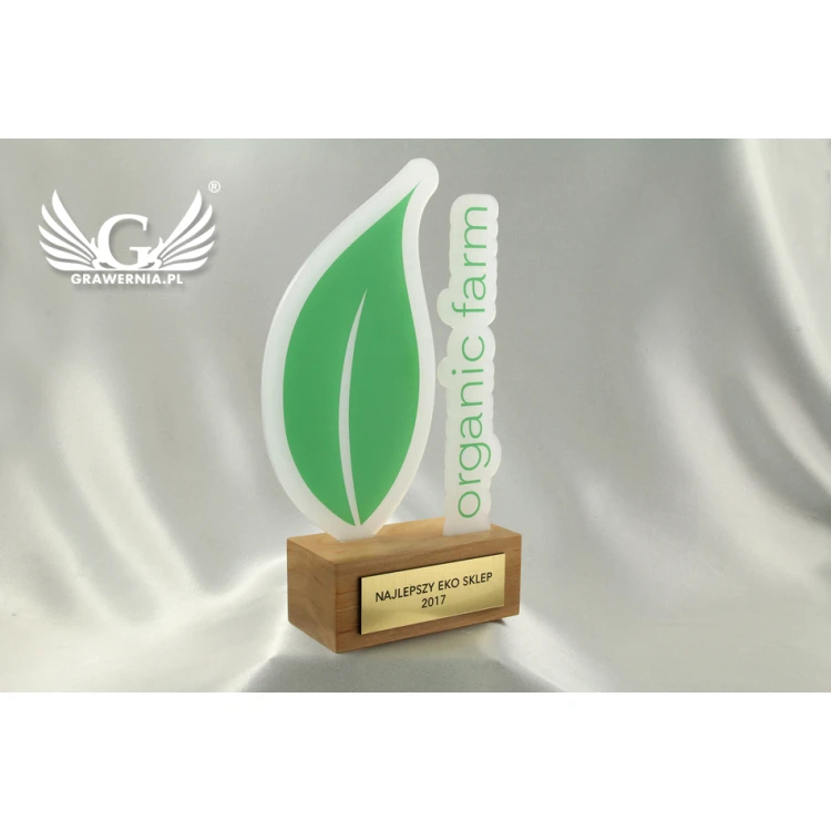 Akryl-Trophäe - NATURA - Modell DTA38 - Höhe 21,5cm - UV-Druck