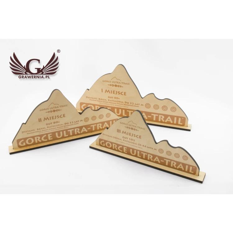 Holzstatuette - Bergpfad - Modell DTA62