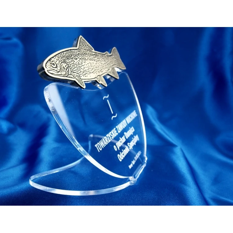 TROPHÄE FÜR FLIEGENFISCHER-WETTBEWERBE - FORELLE - Modell DTA9