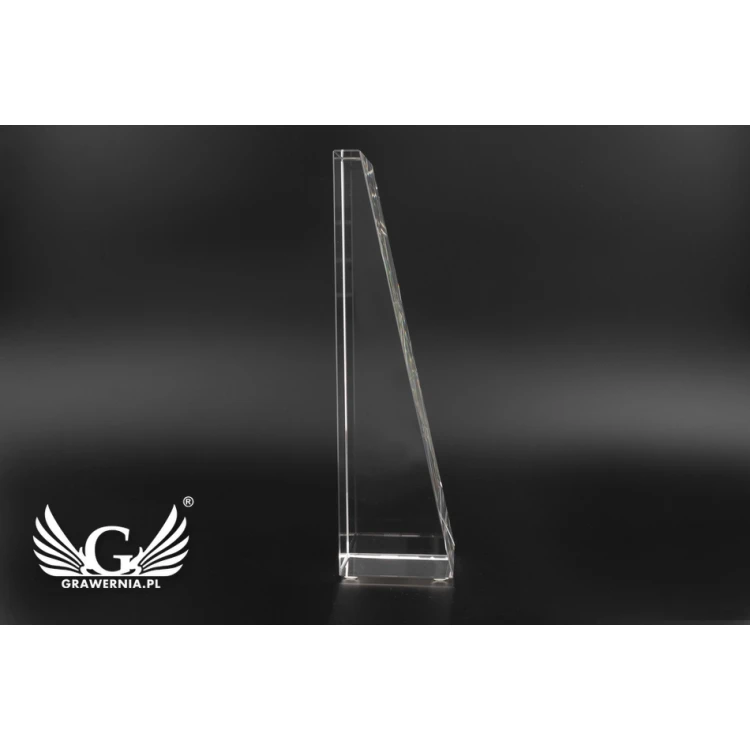 Glastrophäe in Etui PERLA - Erstkommunion Andenken - TSZ057