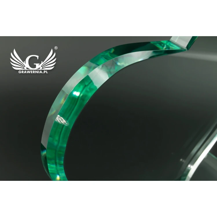 Glastrophäe in Etui - HERZ 4 - TSZ071