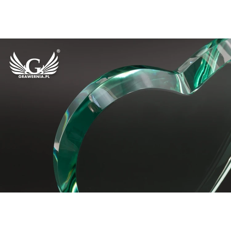 Glastrophäe in Etui - HERZ 3 - GEBURTSTAG - TSZ094