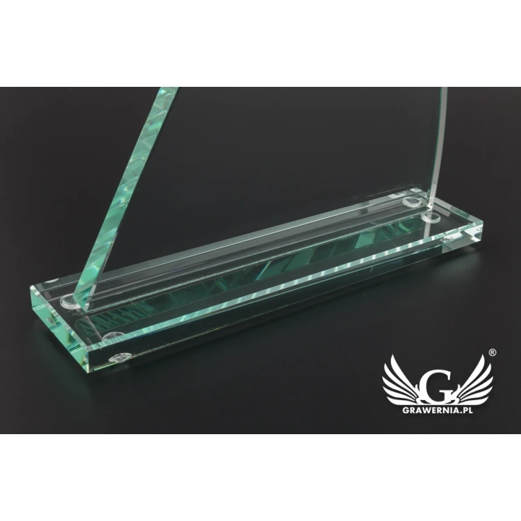 Glastrophäe in Etui - Star 2 - TSZ104