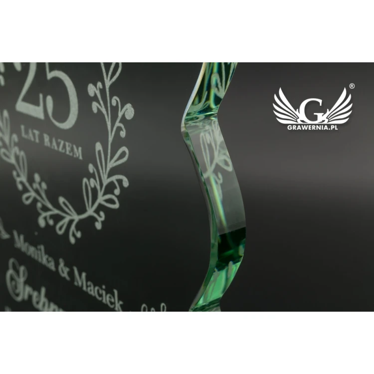 Glastrophäe im Etui - Swing - TSZ077