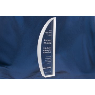 Glastrophäe im Etui - VENUS