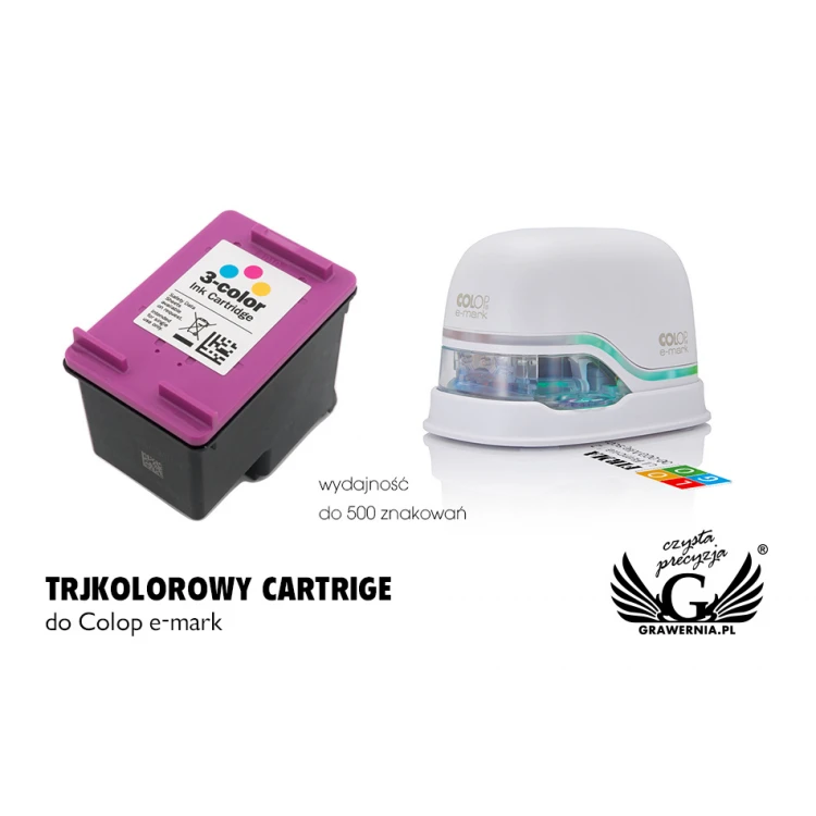 Dreifarbige E-MARK Patrone - COL032