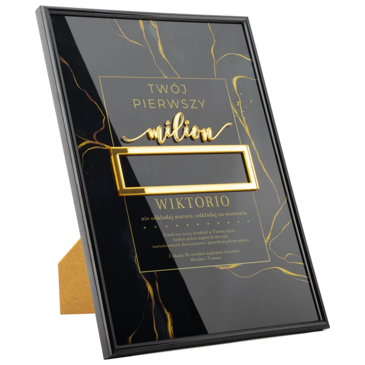 Deine erste Million - das perfekte Geschenk zum 18. Geburtstag - Format 160x220mm - DS043
