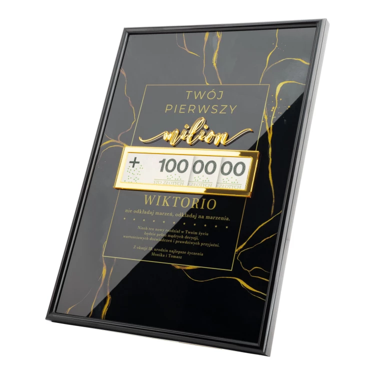 Deine erste Million - das perfekte Geschenk zum 18. Geburtstag - Format 160x220mm - DS043