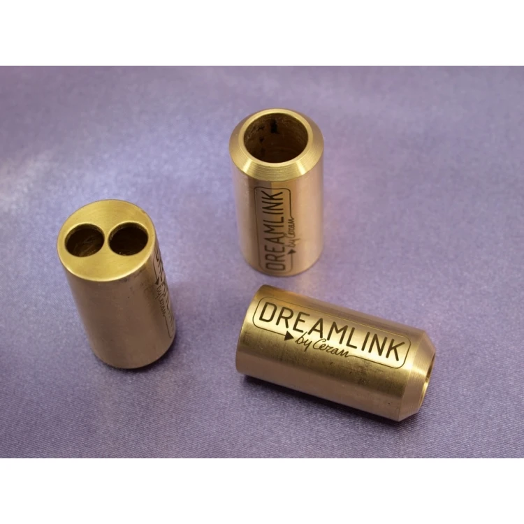 Dienstleistung für die Gravur von Metallelementen - Vorbereitung zur Produktion - Elemente aus Messing und Aluminium - PDP003
