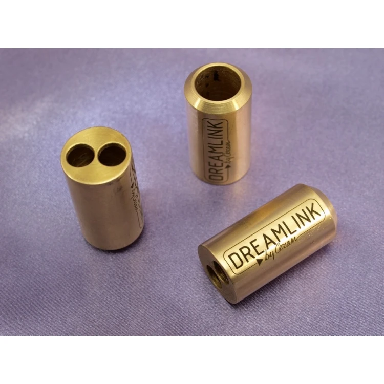 Dienstleistung für die Gravur von Metallelementen - Vorbereitung zur Produktion - Elemente aus Messing und Aluminium - PDP003