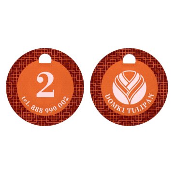 Set aus zwei Herz-Schlüsselanhängern mit Ihrer Gravur - Geschenk zum Valentinstag - BRL042