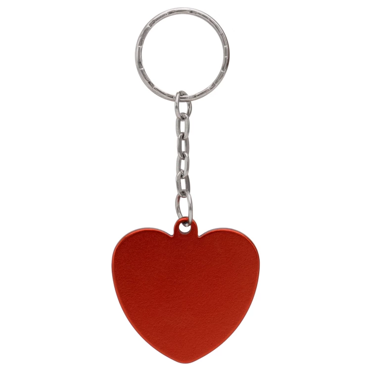 Schlüsselanhänger in Herzform - Geschenk zum Valentinstag - Größe 40x40 mm - BRL041