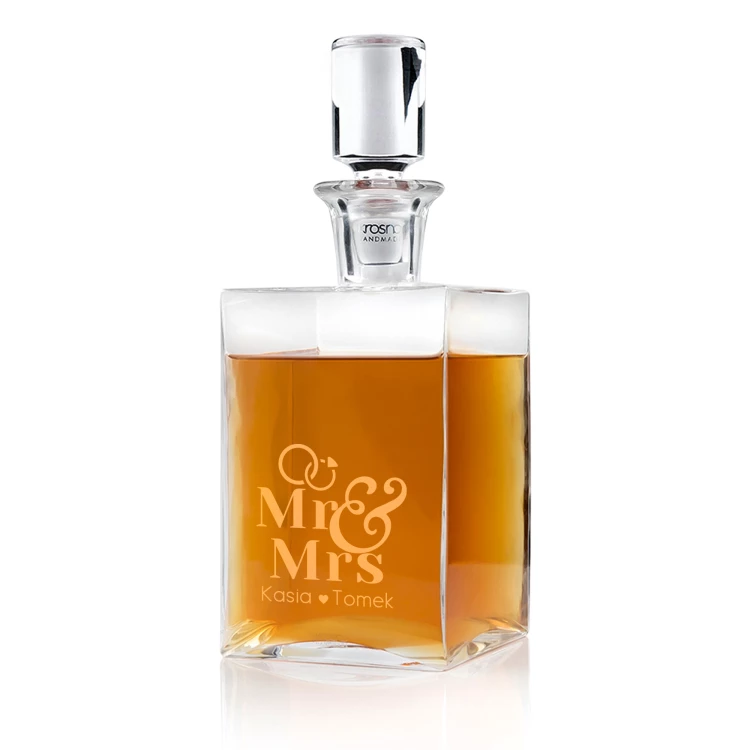 Karaffe mit Gravur für Whisky oder Liköre - CAMEL - ideales Geschenk für verschiedene Anlässe - KAR056