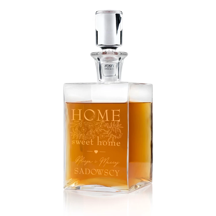 Karaffe mit Gravur für Whisky oder Liköre - CAMEL - ideales Geschenk für verschiedene Anlässe - KAR059