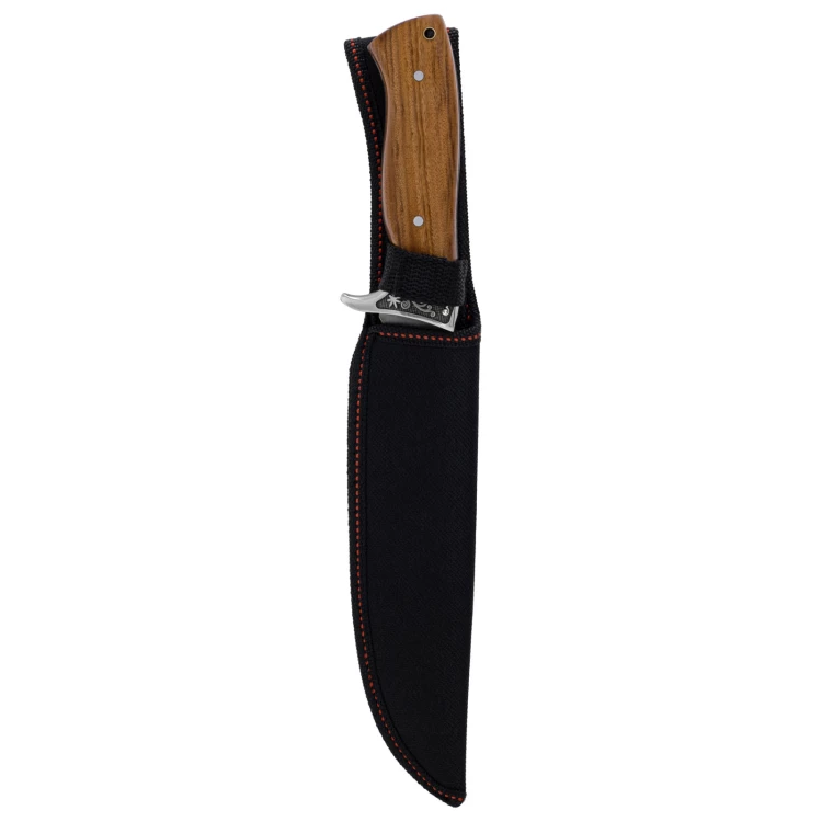 Tasman BICHENO II Jagdmesser mit feststehendem Kopf - Gravur auf Klinge und Griff - NOZ001