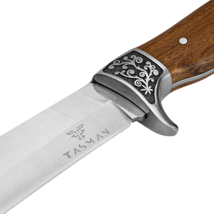 Tasman BICHENO II Jagdmesser mit feststehendem Kopf - Gravur auf Klinge und Griff - NOZ001