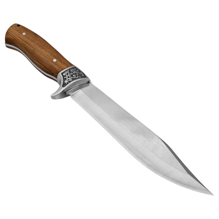Tasman BICHENO II Jagdmesser mit feststehendem Kopf - Gravur auf Klinge und Griff - NOZ001