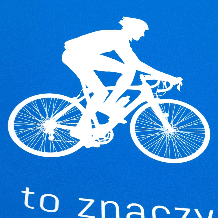 Schützende Schreibtischunterlage - Ich bin auf dem Fahrrad - Größe 70x50cm - MOF035