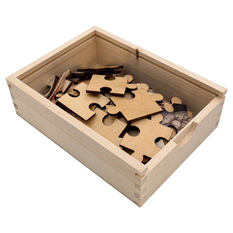 Holzpuzzle mit beliebigem UV-Druck - Maße 289x206 mm - PZD007