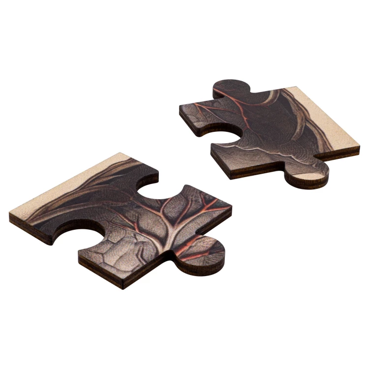 Holzpuzzle mit beliebigem UV-Druck - Maße 289x206 mm - PZD007