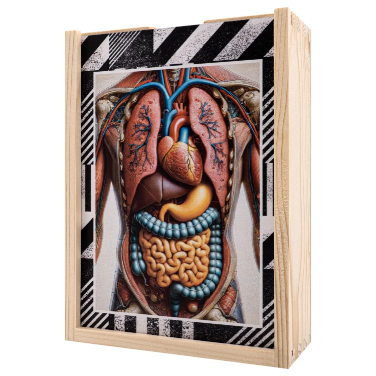 Holzpuzzle mit beliebigem UV-Druck - Maße 289x206 mm - PZD007