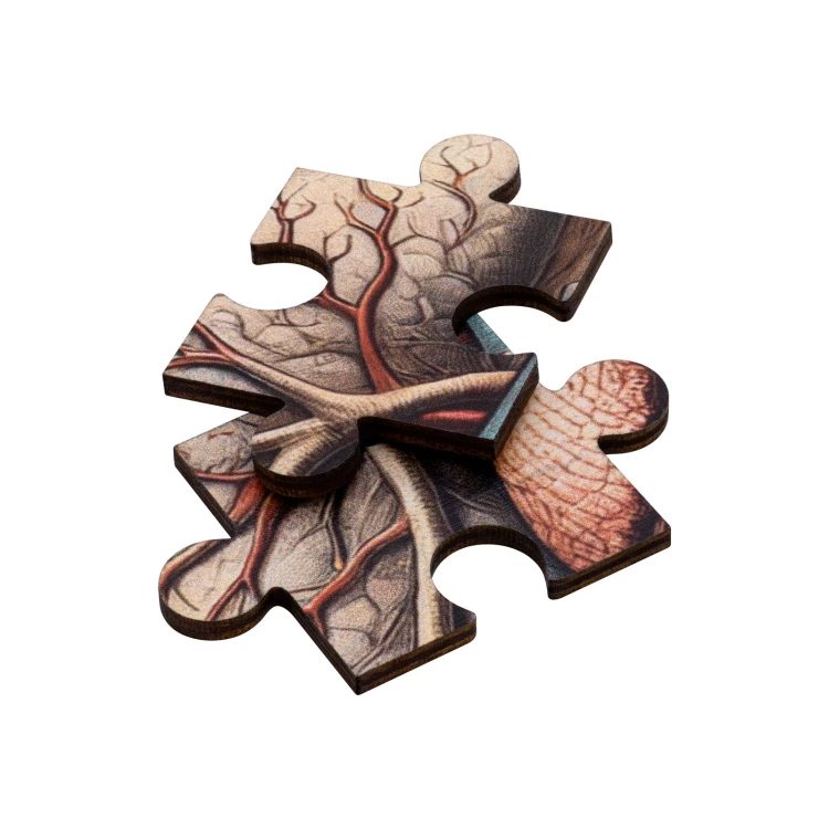 Holzpuzzle mit beliebigem UV-Druck - Maße 289x206 mm - PZD006