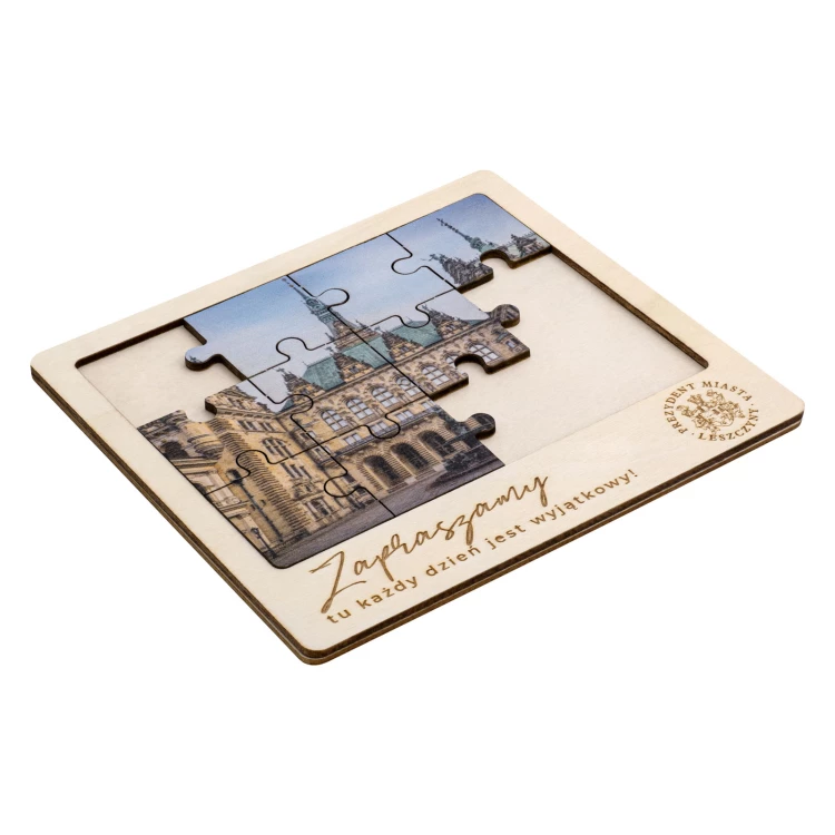 Holzpuzzle mit Ihrem Foto - digitaler UV-Druck - Größe 164x147mm - PZD008