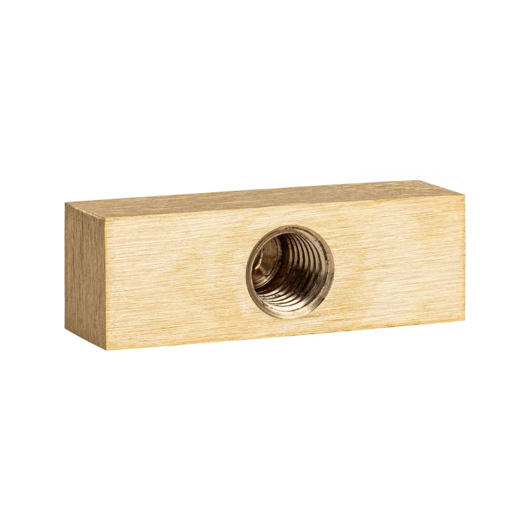 Messingstempel zum Heißprägen von Logos - Stempelabmessungen: 36x12mm - CNC113