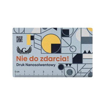 Visitenkarten/Werbelinie aus Aluminium - NANODRUK - TAN003