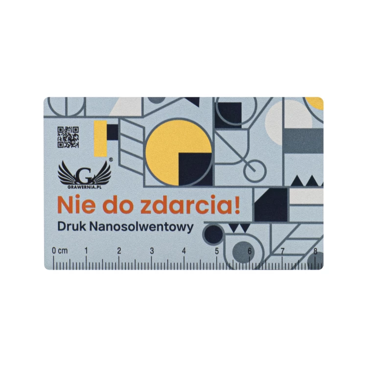 Visitenkarten/Werbelinie aus Aluminium - NANODRUK - TAN003