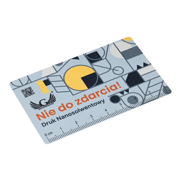 Visitenkarten/Werbelinie aus Aluminium - NANODRUK - TAN003