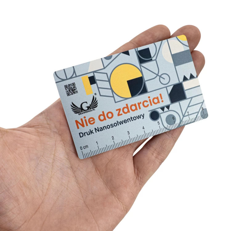 Visitenkarten/Werbelinie aus Aluminium - NANODRUK - TAN003