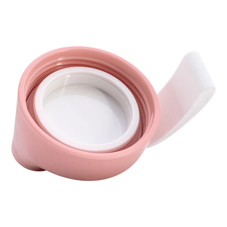 Thermoskanne aus Edelstahl mit Gravur - rosa - 600 ml - TRM012